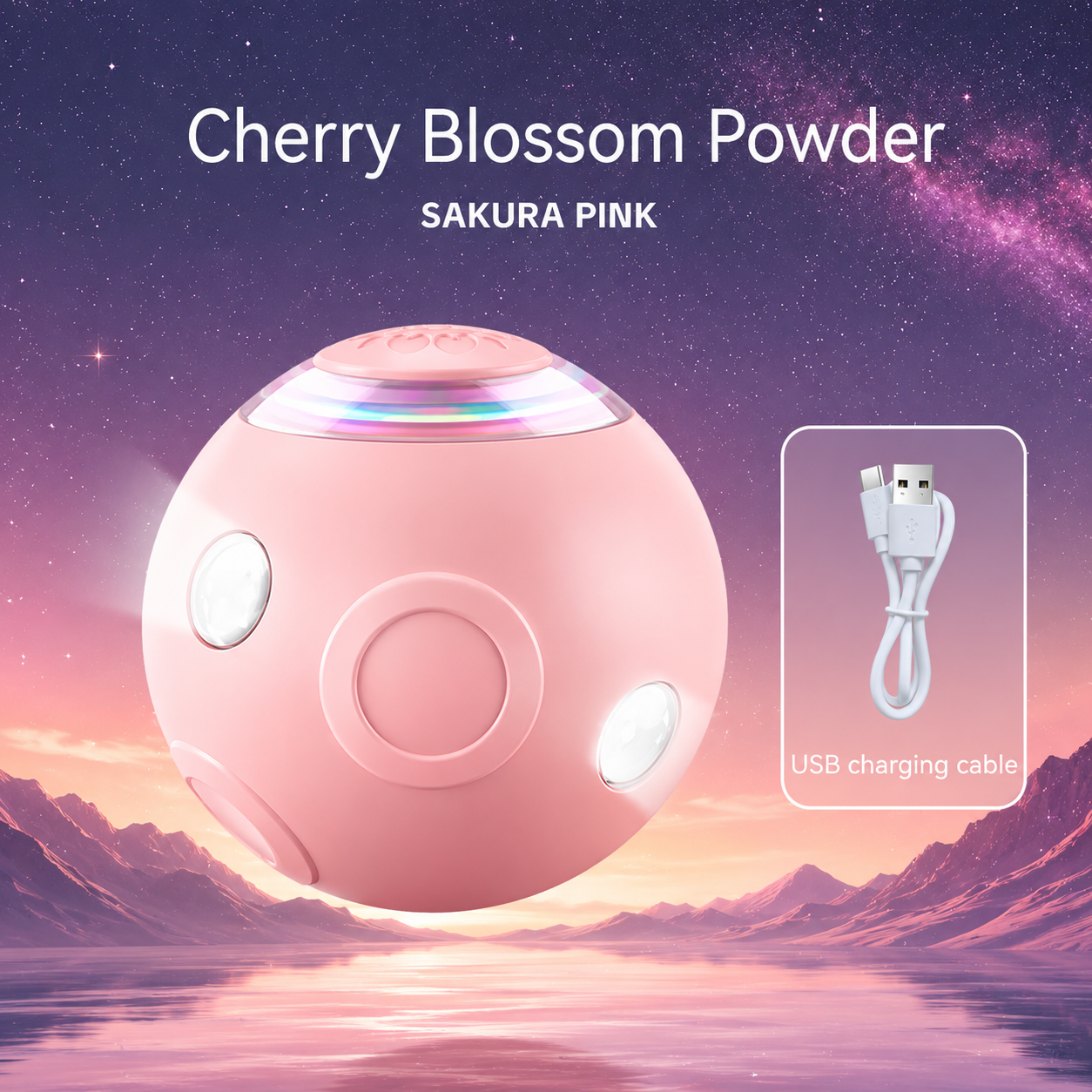 Automatic obstacle avoidance rotating light-up smart pet ball
