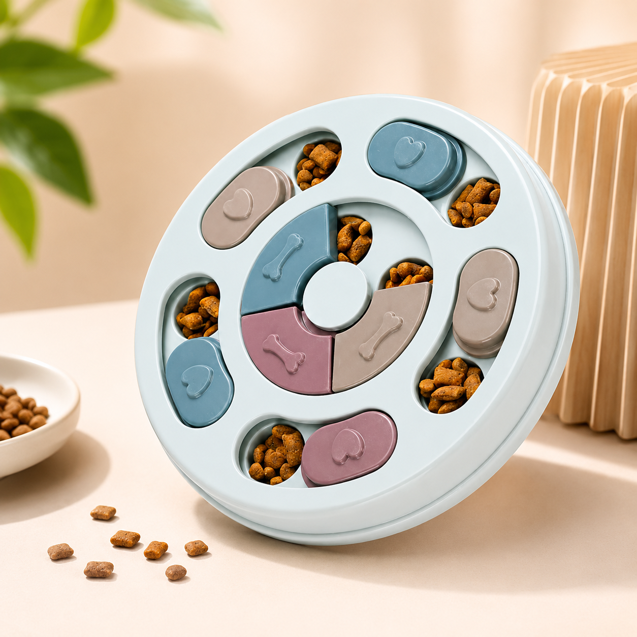 Baby puzzle feeding bowl